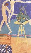 Henri Matisse Nasturtiums in The Dance (I) (mk35) oil painting